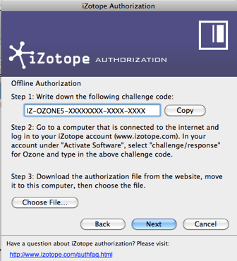 Izotope Ozone 5 Authorization File